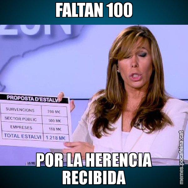 FALTAN 100 POR LA HERENCIA RECIBIDA - Alícia Paper i Suma