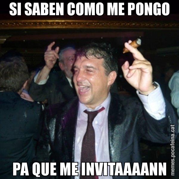 SI SABEN COMO ME PONGO PA QUE ME INVITAAAANN - Laporta de Festa