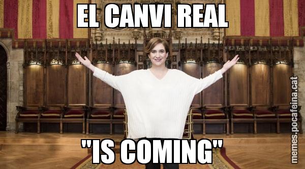 EL CANVI REAL "IS COMING"