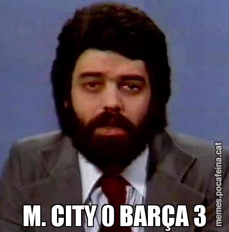 M. CITY 0 BARÇA 3