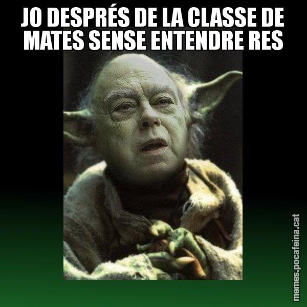 JO DESPRÉS DE LA CLASSE DE MATES SENSE ENTENDRE RES - Yodi Pujol