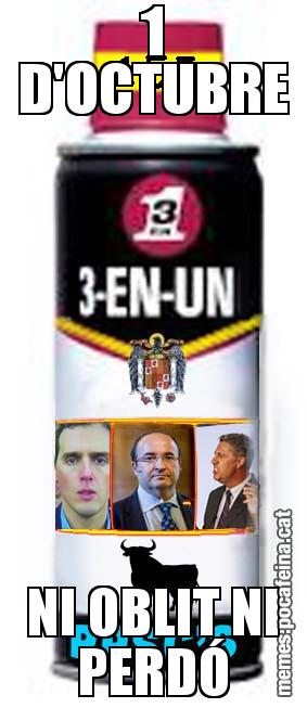 1 D'OCTUBRE NI OBLIT NI PERDÓ