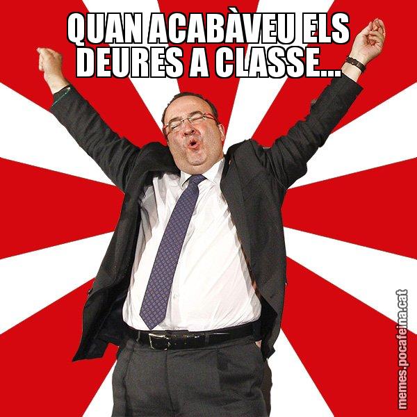 QUAN ACABÀVEU ELS DEURES A CLASSE... - Miquel Iceta - 27S