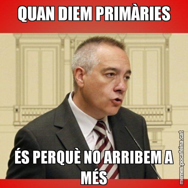 QUAN DIEM PRIMÀRIES ÉS PERQUÈ NO ARRIBEM A MÉS - Pere Navarro