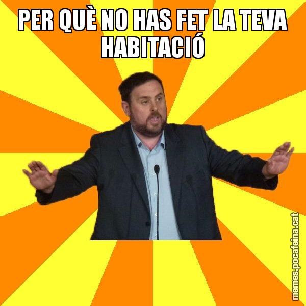 PER QUÈ NO HAS FET LA TEVA HABITACIÓ - Oriol Junqueras freeena!