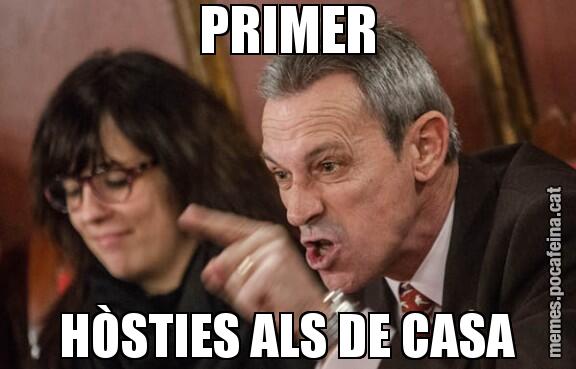 PRIMER HÒSTIES ALS DE CASA