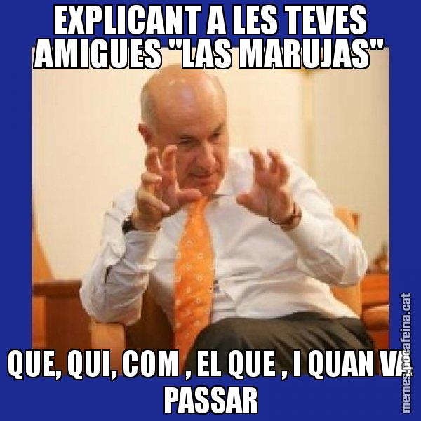 EXPLICANT A LES TEVES AMIGUES "LAS MARUJAS" QUE, QUI, COM , EL QUE , I QUAN VA PASSAR - Duran i Lleida