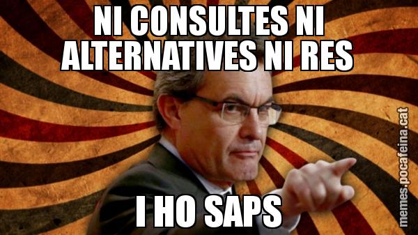 NI CONSULTES NI ALTERNATIVES NI RES I HO SAPS