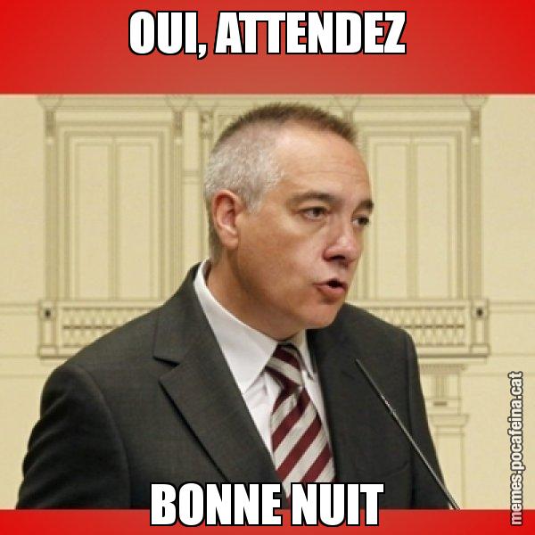 OUI, ATTENDEZ BONNE NUIT - Pere Navarro