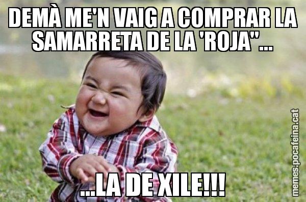 DEMÀ ME'N VAIG A COMPRAR LA SAMARRETA DE LA 'ROJA''... ...LA DE XILE!!! - El diabòlic nen asiàtic