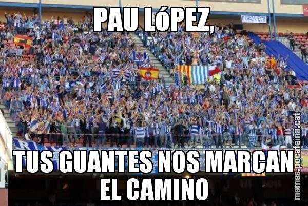 PAU LóPEZ, TUS GUANTES NOS MARCAN EL CAMINO