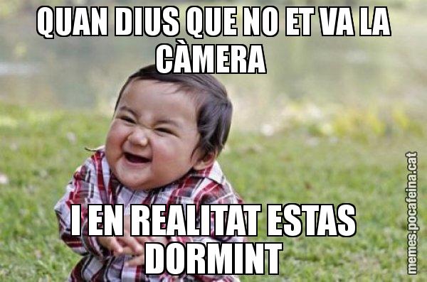 QUAN DIUS QUE NO ET VA LA CÀMERA  I EN REALITAT ESTAS DORMINT - El diabòlic nen asiàtic