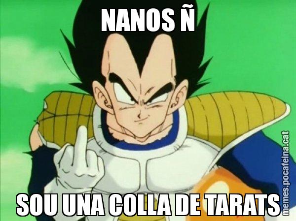 NANOS Ñ SOU UNA COLLA DE TARATS - Vegeta