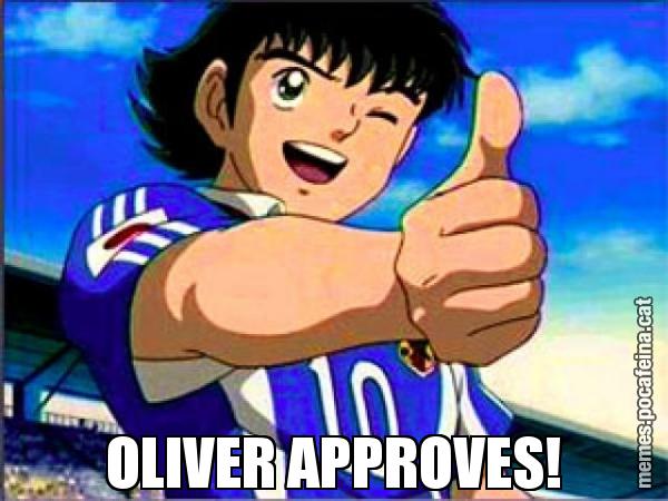 OLIVER APPROVES!