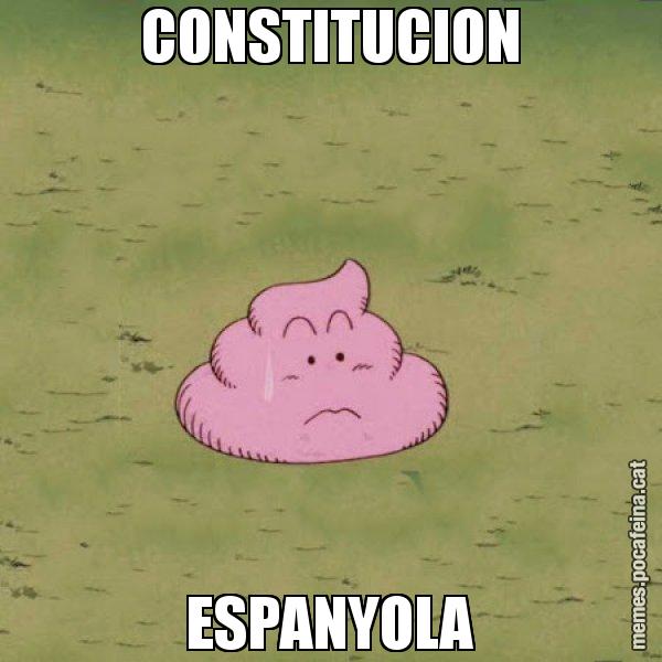 CONSTITUCION ESPANYOLA - Caca