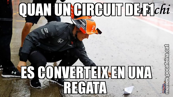 QUAN UN CIRCUIT DE F1 ES CONVERTEIX EN UNA REGATA