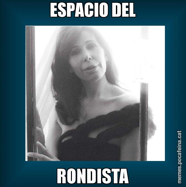 ESPACIO DEL RONDISTA - Alícia Sánchez Mairena