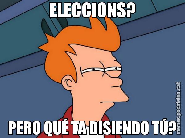 ELECCIONS? PERO QUÉ TA DISIENDO TÚ? - Futurama Fry
