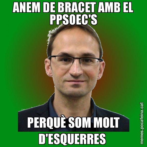 ANEM DE BRACET AMB EL PPSOEC'S PERQUÈ SOM MOLT D'ESQUERRES - Joan Herrera