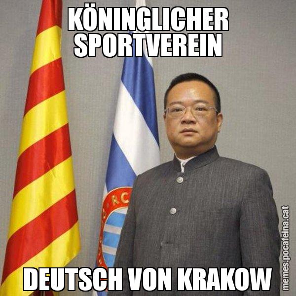 KÖNINGLICHER SPORTVEREIN DEUTSCH VON KRAKOW - Chen Yansheng