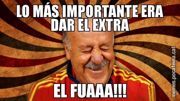 LO MÁS IMPORTANTE ERA DAR EL EXTRA EL FUAAA!!!