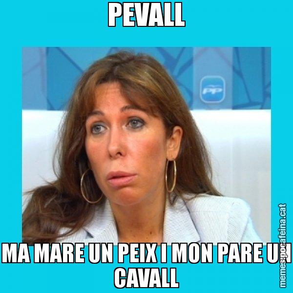 PEVALL MA MARE UN PEIX I MON PARE UN CAVALL - Alícia Sánchez Camacho