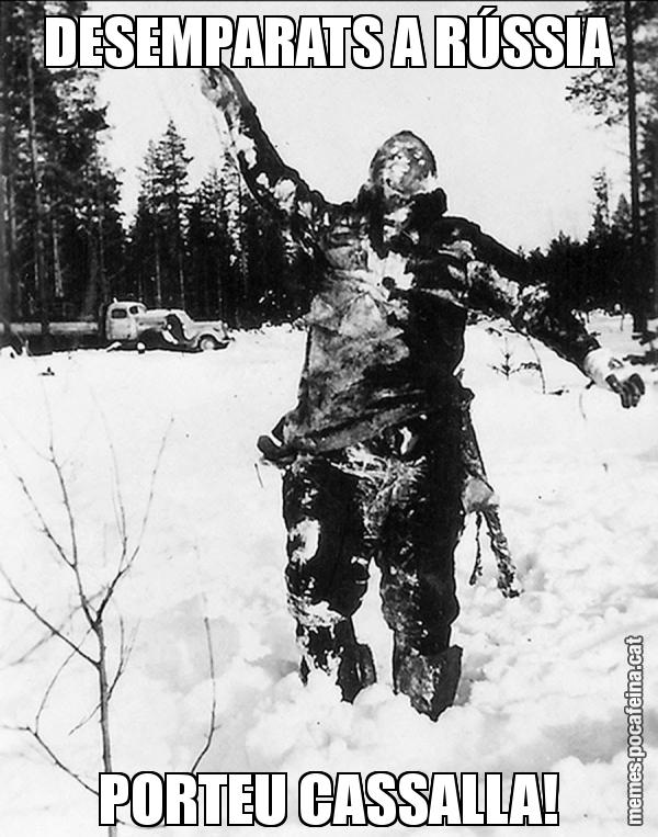 DESEMPARATS A RÚSSIA PORTEU CASSALLA!