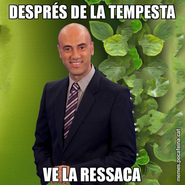 DESPRÉS DE LA TEMPESTA VE LA RESSACA - Tomàs Molina