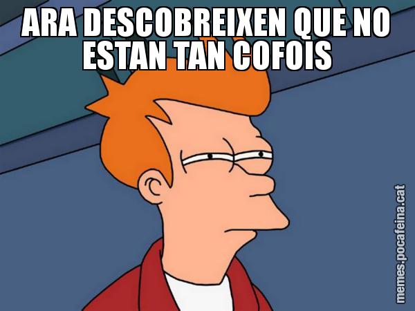 ARA DESCOBREIXEN QUE NO ESTAN TAN COFOIS - Futurama Fry