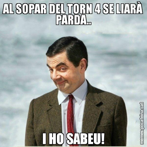 AL SOPAR DEL TORN 4 SE LIARÀ PARDA.. I HO SABEU! - Mr. Bean
