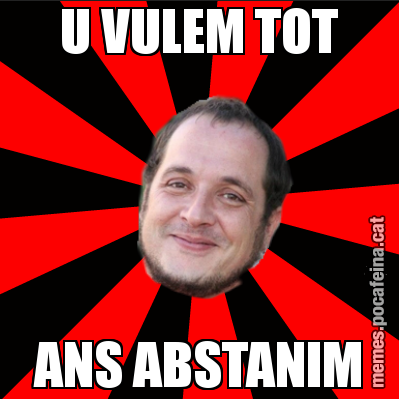 U VULEM TOT ANS ABSTANIM
