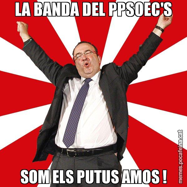 LA BANDA DEL PPSOEC'S SOM ELS PUTUS AMOS ! - Miquel Iceta - 27S