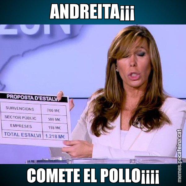 ANDREITA¡¡¡ COMETE EL POLLO¡¡¡¡ - Alícia Paper i Suma