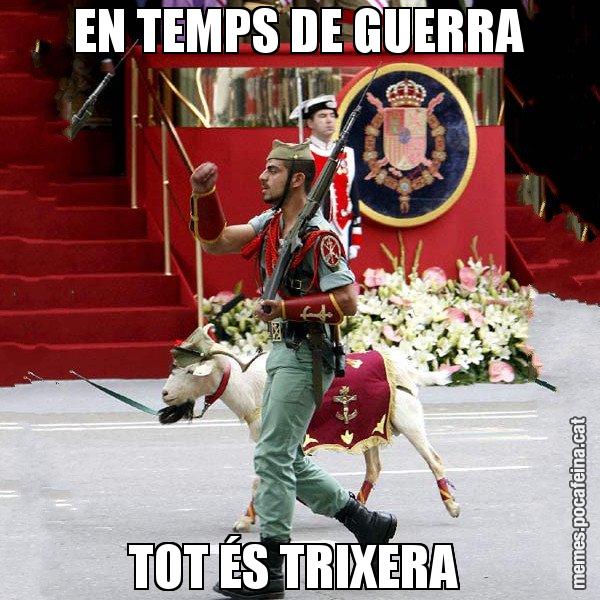 EN TEMPS DE GUERRA TOT ÉS TRIXERA - La cabra de la legió