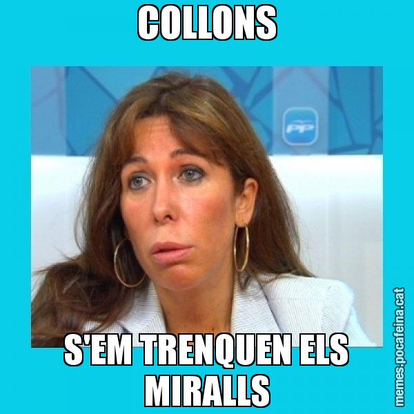 COLLONS S'EM TRENQUEN ELS MIRALLS - Alícia Sánchez Camacho