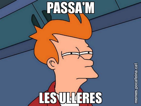 PASSA'M LES ULLERES - Futurama Fry