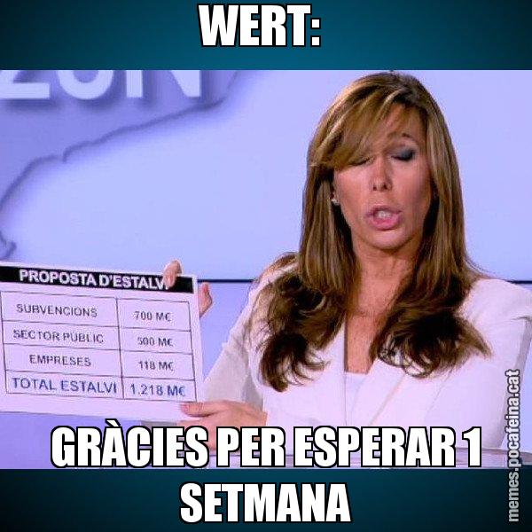 WERT:  GRÀCIES PER ESPERAR 1 SETMANA - Alícia Paper i Suma