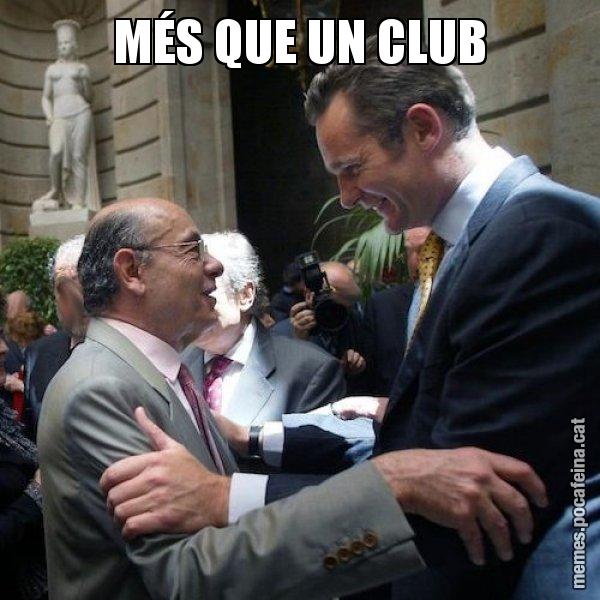 MÉS QUE UN CLUB - Millet i Urdangarin