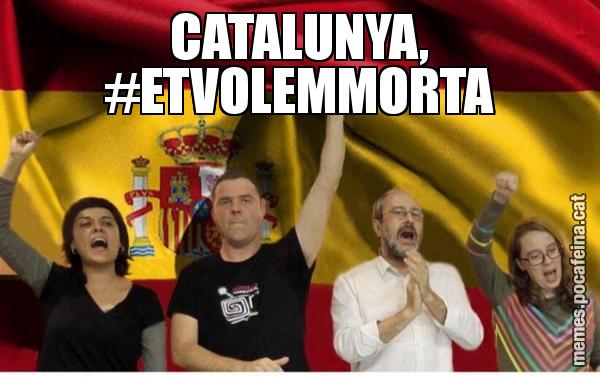 CATALUNYA, #ETVOLEMMORTA