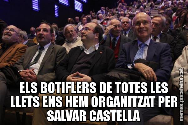ELS BOTIFLERS DE TOTES LES LLETS ENS HEM ORGANITZAT PER SALVAR CASTELLA