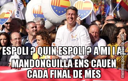 ESPOLI ? QUIN ESPOLI ? A MI I AL MANDONGUILLA ENS CAUEN CADA FINAL DE MES