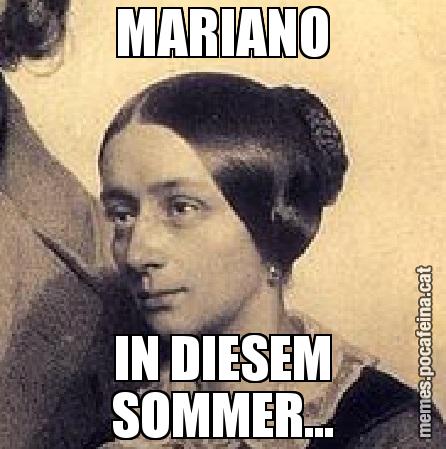 MARIANO IN DIESEM SOMMER...