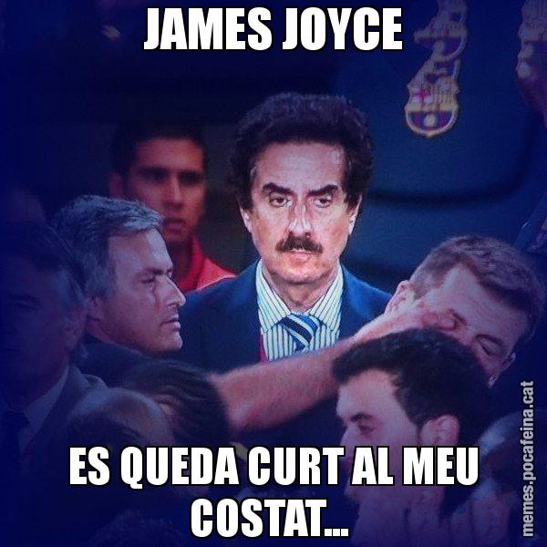 JAMES JOYCE ES QUEDA CURT AL MEU COSTAT... - The Observer