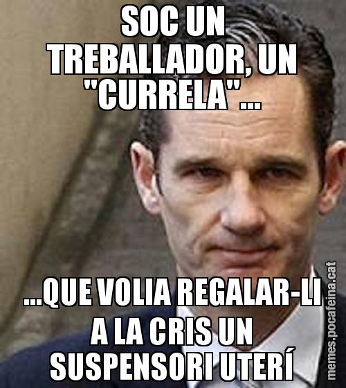 SOC UN TREBALLADOR, UN "CURRELA"... ...QUE VOLIA REGALAR-LI A LA CRIS UN SUSPENSORI UTERÍ