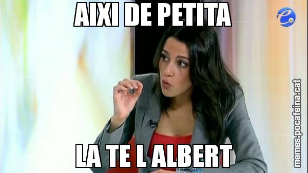 AIXI DE PETITA LA TE L ALBERT