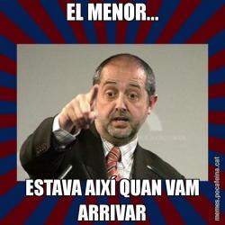 EL MENOR... ESTAVA AIXÍ QUAN VAM ARRIVAR