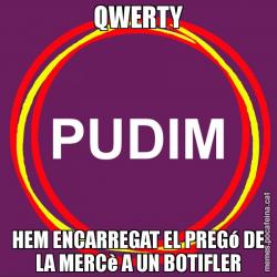 QWERTY HEM ENCARREGAT EL PREGó DE LA MERCè A UN BOTIFLER