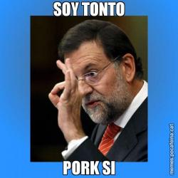 SOY TONTO PORK SI