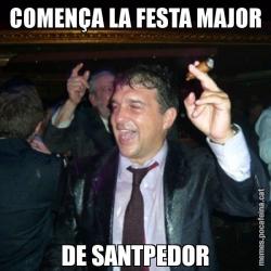 COMENÇA LA FESTA MAJOR DE SANTPEDOR