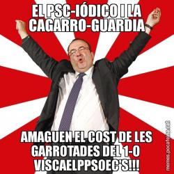 EL PSC-IÓDICO I LA CAGARRO-GUARDIA AMAGUEN EL COST DE LES GARROTADES DEL 1-O  VISCAELPPSOEC'S!!!